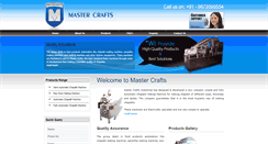 Desktop Screenshot of master-crafts.com
