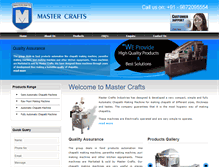 Tablet Screenshot of master-crafts.com